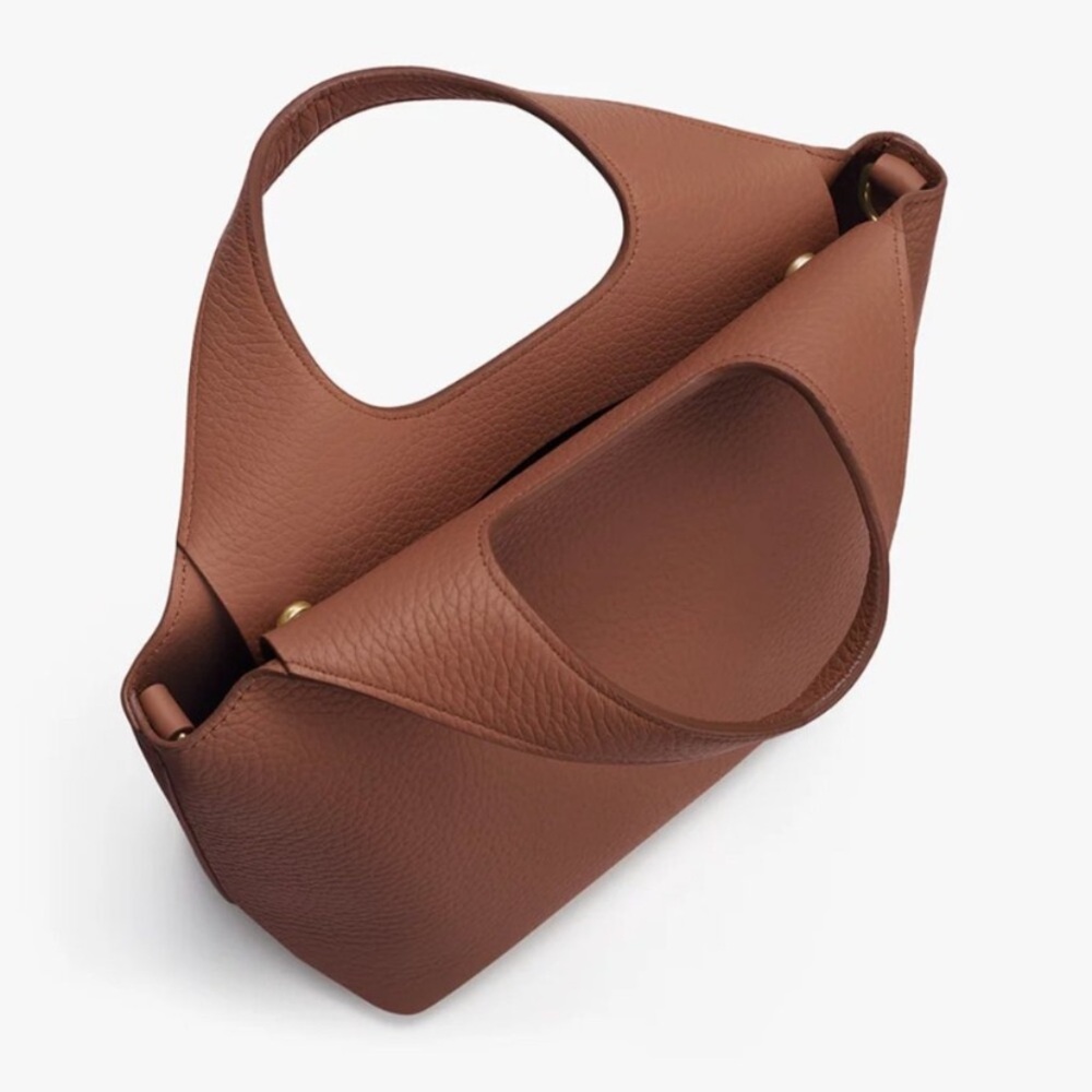 NWT Cuyana Mini System Tote in Dark Chestnut - Picture 5 of 13